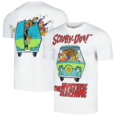 Unisex Freeze Max White Scooby-Doo Mystery Machine T-Shirt