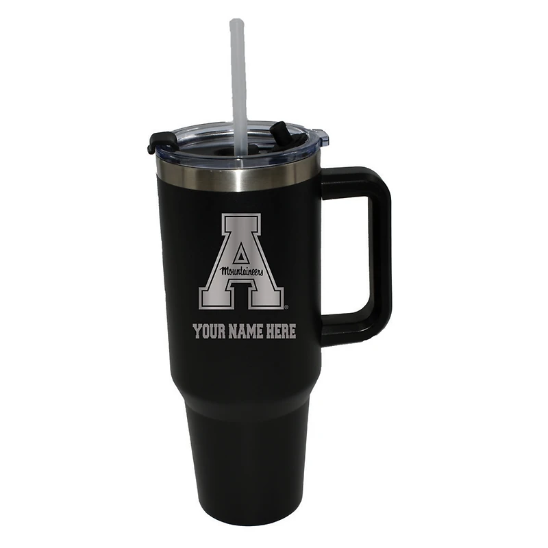 The Memory Company  Appalachian State Mountaineers Personalized Black 40oz. Colossal Tumbler