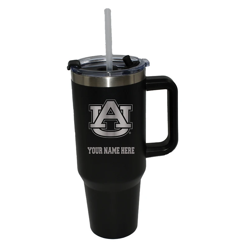 The Memory Company  Auburn Tigers Personalized Black 40oz. Colossal Tumbler