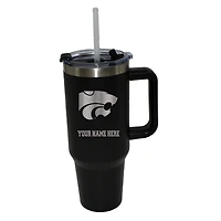 The Memory Company  Kansas State Wildcats Personalized Black 40oz. Colossal Tumbler