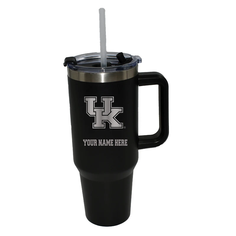 The Memory Company  Kentucky Wildcats Personalized Black 40oz. Colossal Tumbler