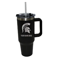 The Memory Company  Michigan State Spartans Personalized Black 40oz. Colossal Tumbler