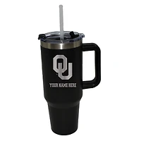 The Memory Company  Oklahoma Sooners Personalized Black 40oz. Colossal Tumbler