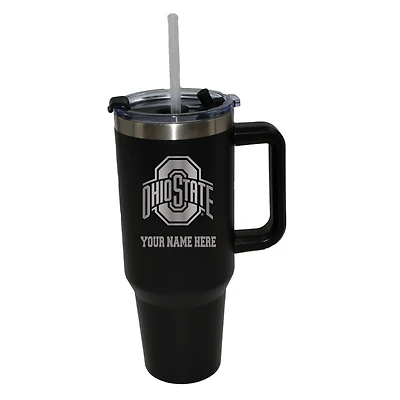 The Memory Company  Ohio State Buckeyes Personalized Black 40oz. Colossal Tumbler