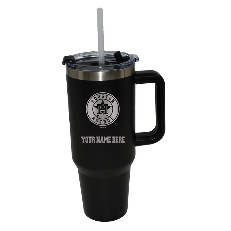 The Memory Company  Houston Astros Personalized Black 40oz. Colossal Tumbler