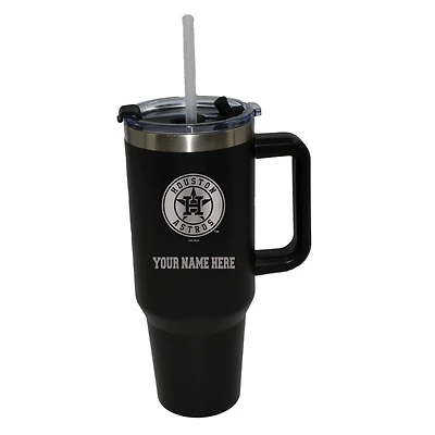 The Memory Company  Houston Astros Personalized Black 40oz. Colossal Tumbler