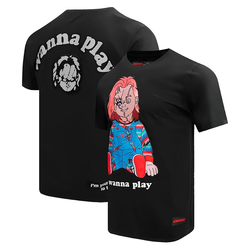 Men's Freeze Max Black Chucky Fall 2 Horror Behead T-Shirt