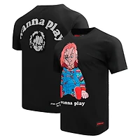Men's Freeze Max Black Chucky Fall 2 Horror Behead T-Shirt