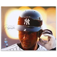 Derek Jeter New York Yankees Autographed 16" x 20" Portrait Canvas Photograph