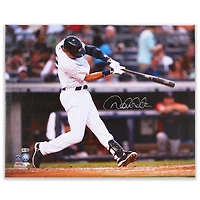 Derek Jeter New York Yankees Autographed 16" x 20" Hitting Canvas Photograph