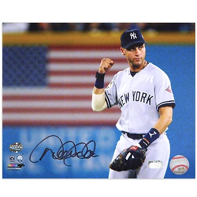 Derek Jeter New York Yankees Autographed 8" x 10" Fist Pump Photograph