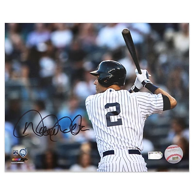 Derek Jeter New York Yankees Autographed 8" x 10" Hitting Photograph