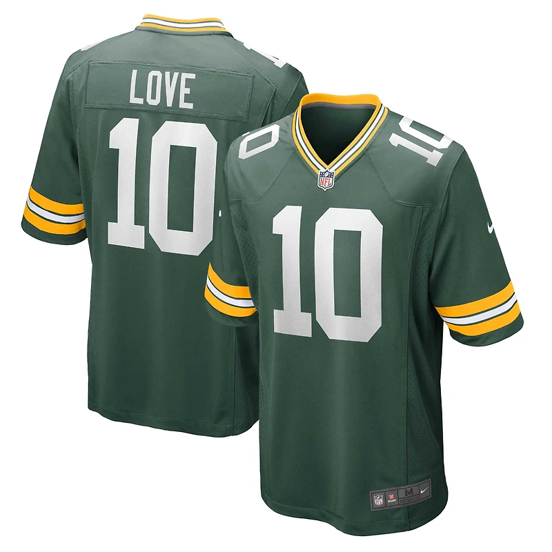 Men's Nike Jordan Love Green Green Bay Packers Game Jersey