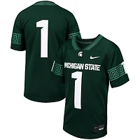 Youth Nike # Michigan State Spartans Football Game Jersey