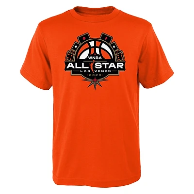 Unisex Orange 2023 WNBA All-Star Game Primary Logo T-Shirt