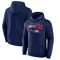 Men's Navy New England Patriots NFL x Bud Light Pullover Hoodie