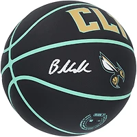 Brandon Miller Charlotte Hornets Autographed Wilson City Edition Collectors Basketball