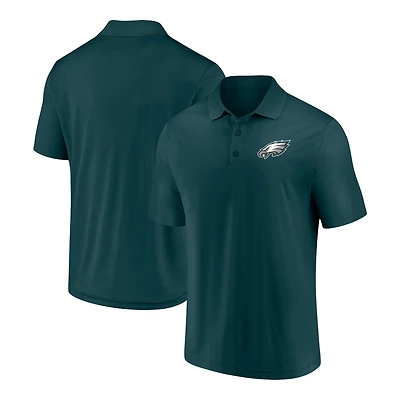 Men's Fanatics Midnight Green Philadelphia Eagles Component Polo