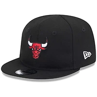 Newborn & Infant New Era Black Chicago Bulls My First 9FIFTY Adjustable Hat