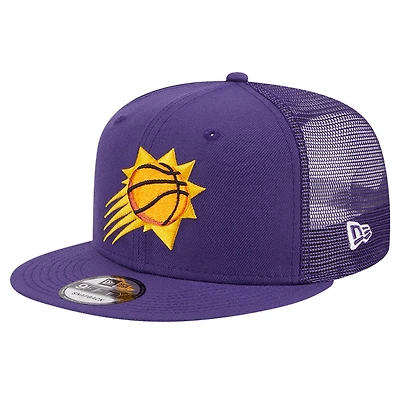 Men's New Era Purple Phoenix Suns Meshback 9FIFTY Snapback Hat