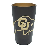 WinCraft Colorado Buffaloes 16oz. Glass Smoke Pint Glass
