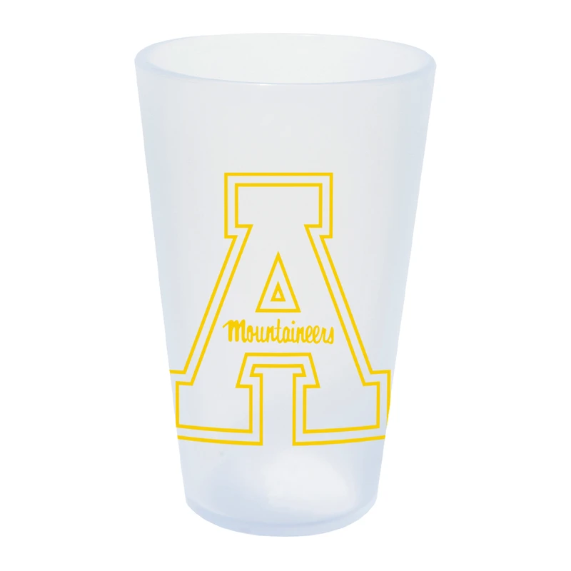 WinCraft Appalachian State Mountaineers 16oz. Icicle Silicone Pint Glass