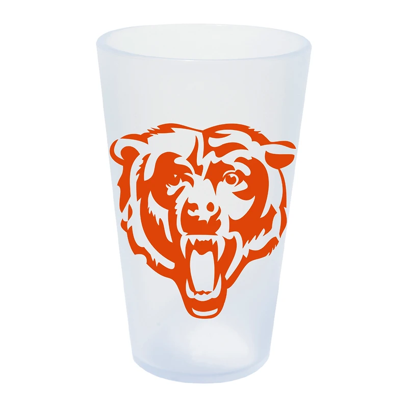 WinCraft Chicago Bears 16oz. Icicle Silicone Pint Glass
