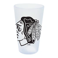 WinCraft Chicago Blackhawks 16oz. Icicle Silicone Pint Glass