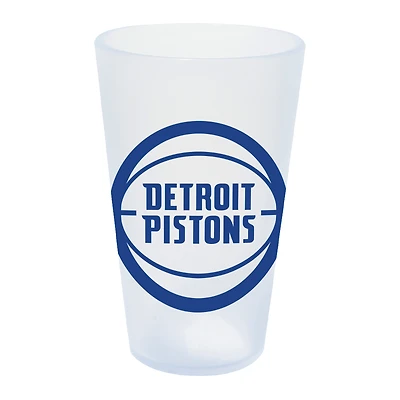 WinCraft Detroit Pistons 16oz. Icicle Silicone Pint Glass