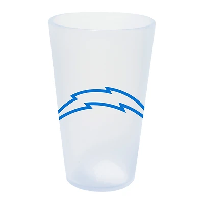 WinCraft Los Angeles Chargers 16oz. Icicle Silicone Pint Glass