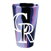 WinCraft Colorado Rockies 16oz. Fashion Silicone Pint Glass