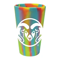 WinCraft Colorado State Rams 16oz. Fashion Silicone Pint Glass