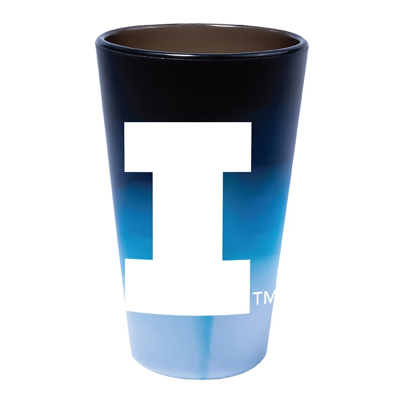 WinCraft Illinois Fighting Illini 16oz. Fashion Silicone Pint Glass