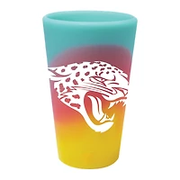 WinCraft Jacksonville Jaguars 16oz. Fashion Silicone Pint Glass