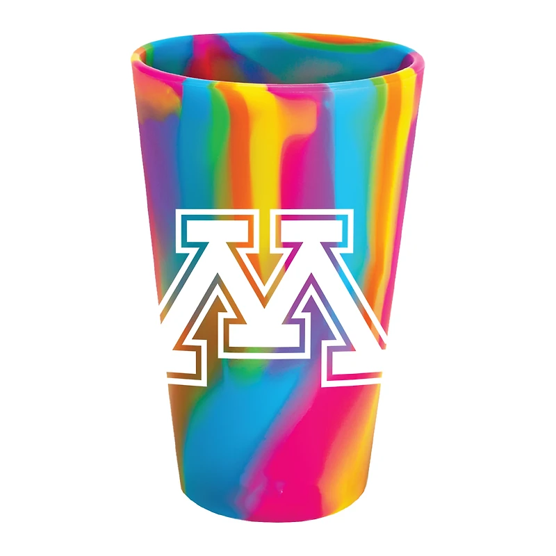 WinCraft Minnesota Golden Gophers 16oz. Fashion Silicone Pint Glass
