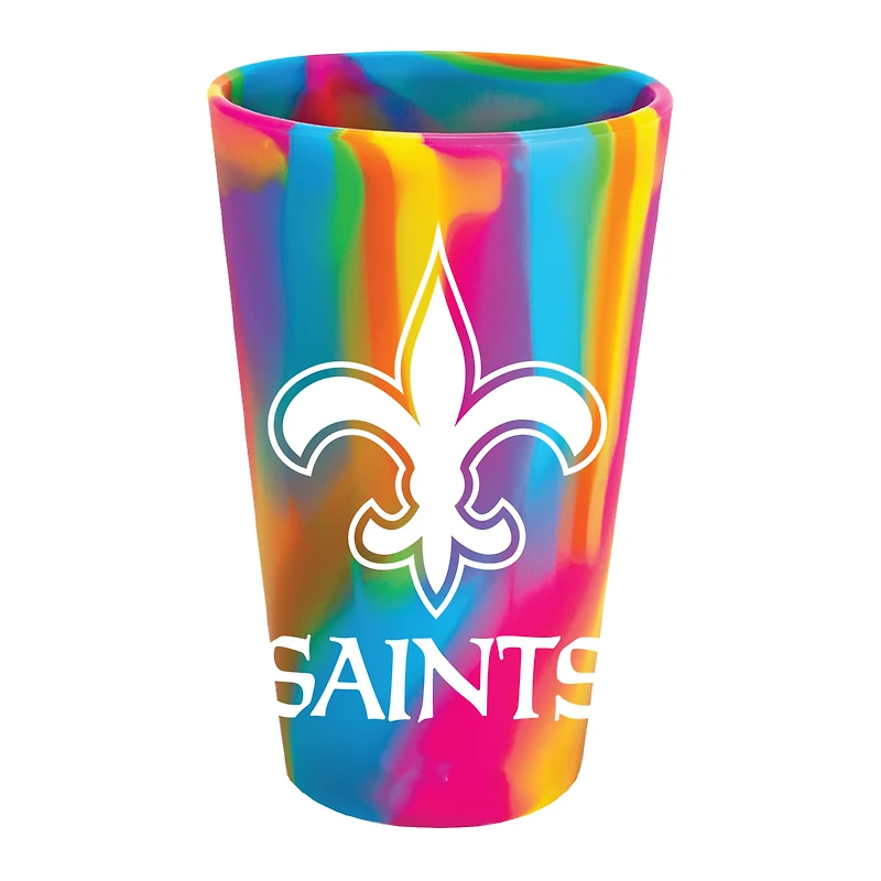 WinCraft New Orleans Saints 16oz. Fashion Silicone Pint Glass