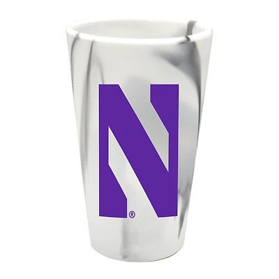 WinCraft Northwestern Wildcats 16oz. Fashion Silicone Pint Glass