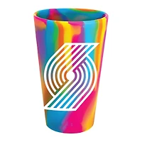 WinCraft Portland Trail Blazers 16oz. Fashion Silicone Pint Glass