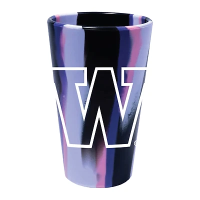 WinCraft Washington Huskies 16oz. Fashion Silicone Pint Glass