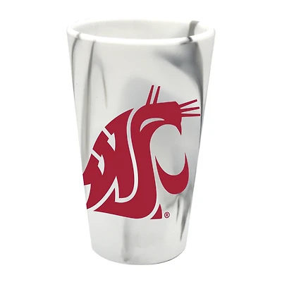 WinCraft Washington State Cougars 16oz. Fashion Silicone Pint Glass