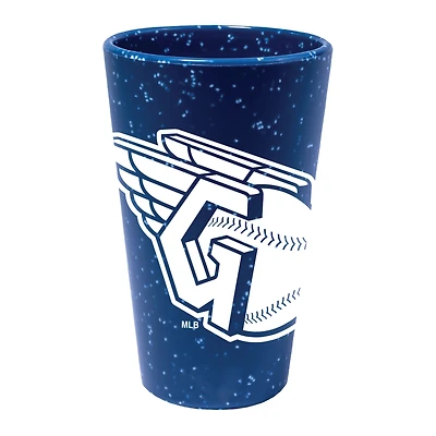 WinCraft Cleveland Guardians 16oz. Team Color Silicone Pint Glass