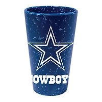 WinCraft Dallas Cowboys 16oz. Team Color Silicone Pint Glass