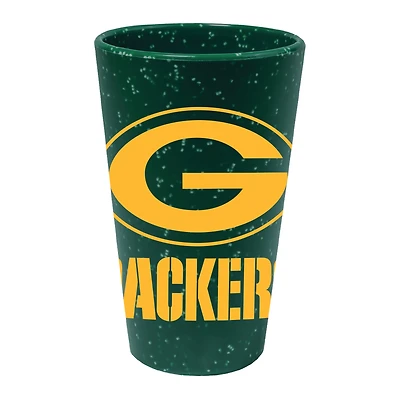WinCraft Green Bay Packers 16oz. Team Color Silicone Pint Glass