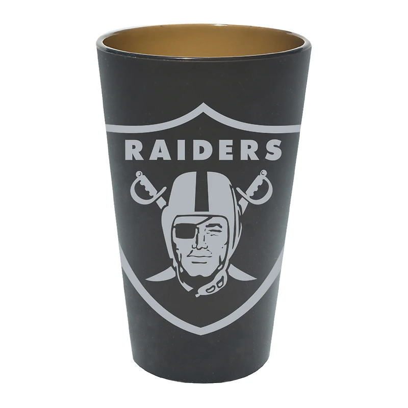 WinCraft Las Vegas Raiders 16oz. Team Color Silicone Pint Glass
