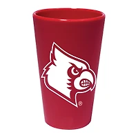 WinCraft Louisville Cardinals 16oz. Team Color Silicone Pint Glass