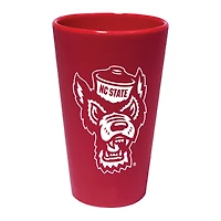 WinCraft NC State Wolfpack 16oz. Team Color Silicone Pint Glass