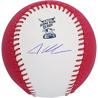 Adley Rutschman Baltimore Orioles Autographed 2023 Home Run Derby Logo Money Ball Baseball