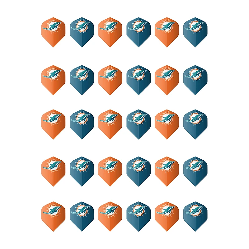 Imperial  Miami Dolphins Ten-Pack Fan's Choice Flight Set