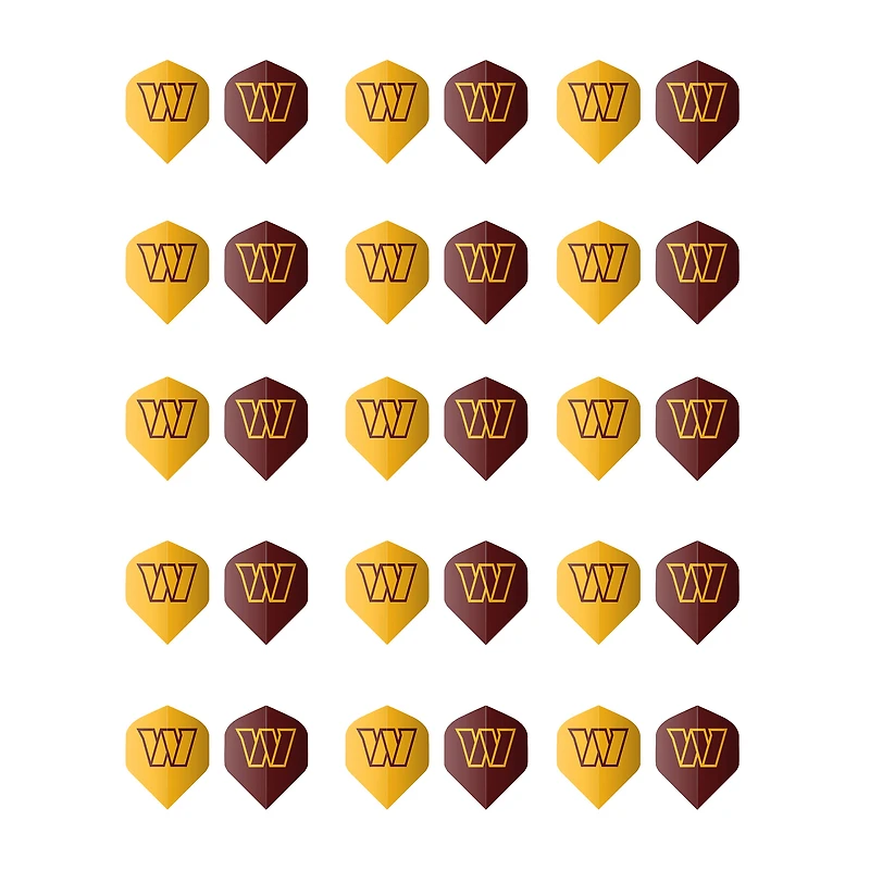 Imperial Washington Commanders Ten-Pack Fan's Choice Flight Set