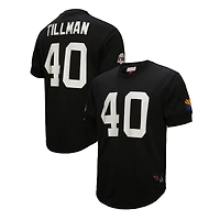 Men's Mitchell & Ness Pat Tillman Black Arizona Cardinals Retired Player Name & Number Mesh Top